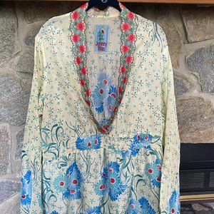 Johnny Was Silk Tunic